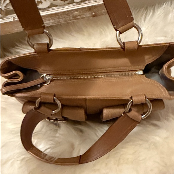 Coach Vintage Y2K Tan Leather Shoulder Bag 🩷 - Picture 10 of 15